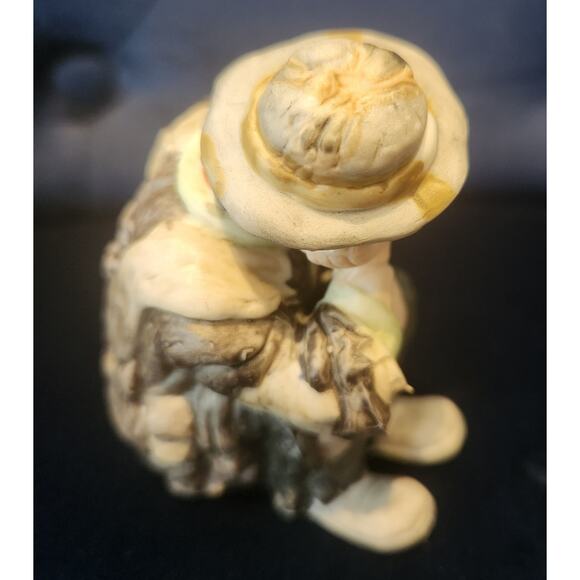 NIB Emmett Kelly Jr.  The Thinker Ceramic Clown  Flambro Signature Collection - Picture 4 of 9